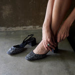 Cinderella 40 Block Heel