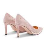Virgyn 85mm Crystal Embellished Pumps