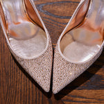 Virgyn 85mm Crystal Embellished Pumps