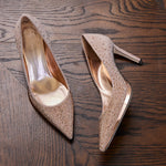 Virgyn 85mm Crystal Embellished Pumps
