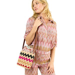 Small Printed Bucket Bag