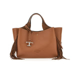 Fringed Logo Charm Mini Tote Bag