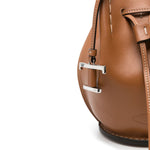 Logo Charm Mini Bucket Bag