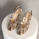 Runway Strappy Mid Heels