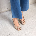 Runway Strappy Mid Heels