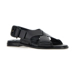 Crossover Simple Leather Sandal