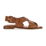 Crossover Simple Leather Sandal