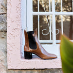 Angie Leather Glove Boots