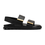 Barrette Double Strap Flat Sandal
