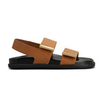 Barrette Double Strap Flat Sandal