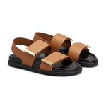 Barrette Double Strap Flat Sandal