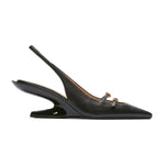 Crystal Embellished 60mm Slingback Pumps