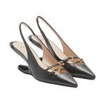 Crystal Embellished 60mm Slingback Pumps