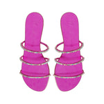 Dark Colourful Flat Metallic Slides