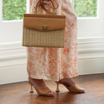Debra 90 Wicker Wrapped Heel