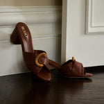 Edvidge 55 Wicker Buckle Slide