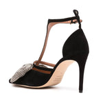Faye 90 Strass Bow Pumps