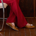 Iris Gem V Cut Ballet Flats