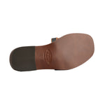 Kate Leather Chain Slides