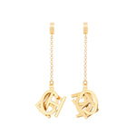 Chloe Letter Earrings