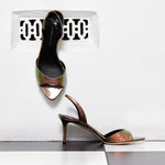 Lilibeth Multi Glitter Slingbacks