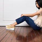 Lisa Classic Raffia Flatform Derbies