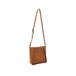 Logo Perforated Crossbody Bag