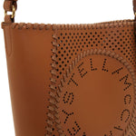 Logo Perforated Crossbody Bag