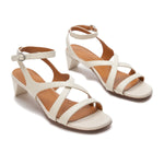Lolita Strappy Mid Heel Sandals