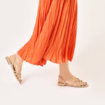 Lucia Knotted Flat Sandal