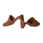 Lux Mid Heel Slides