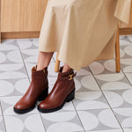 Marcie Block Heel Ankle Boot