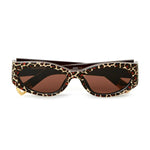 Ovalo Leopard Sunglasses