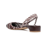 Perro Handwoven Slingback Flat