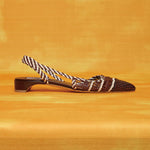 Perro Handwoven Slingback Flat