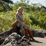 Piper Heeled Knee High Boot