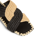 Prado Woven Flat Slide