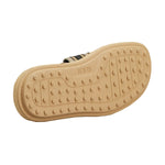 Raffia Striped Slides