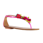 Strawberry Punch Flat Sandal