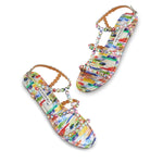 Tequila Rainbow Flat Sandals