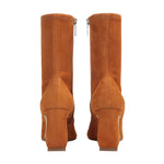 80mm Stretch Suede Boots