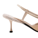 Crystal Encrusted Slingback Pump