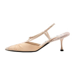 Crystal Encrusted Slingback Pump