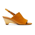 Daren Plexi Heel Nappa Wedge