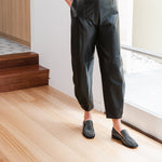 Oline Strass Velvet Moccasin