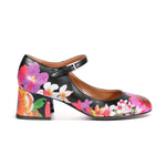 Philomene 45 Flower Printed Mary Jane Pumps