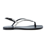 Crystal Detail Flat Sandals