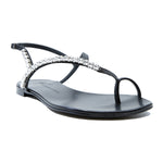 Crystal Detail Flat Sandals