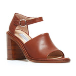 Beau 90 Embossed Leather Heel