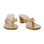 Brigida 50 Block Heel Cork Thongs